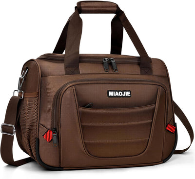 Bolsa equipaje mano debajo asiento para viaje gimnasio Marrón
