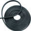 Protectores puerta coche goma con clips negro 10m