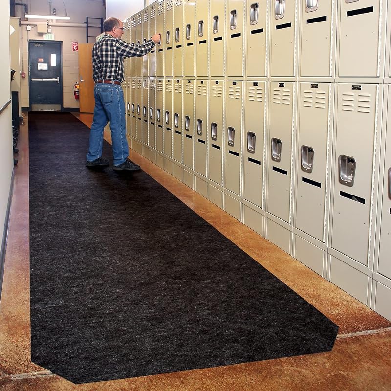 Alfombrilla antifatiga industrial 4x100pulg negra