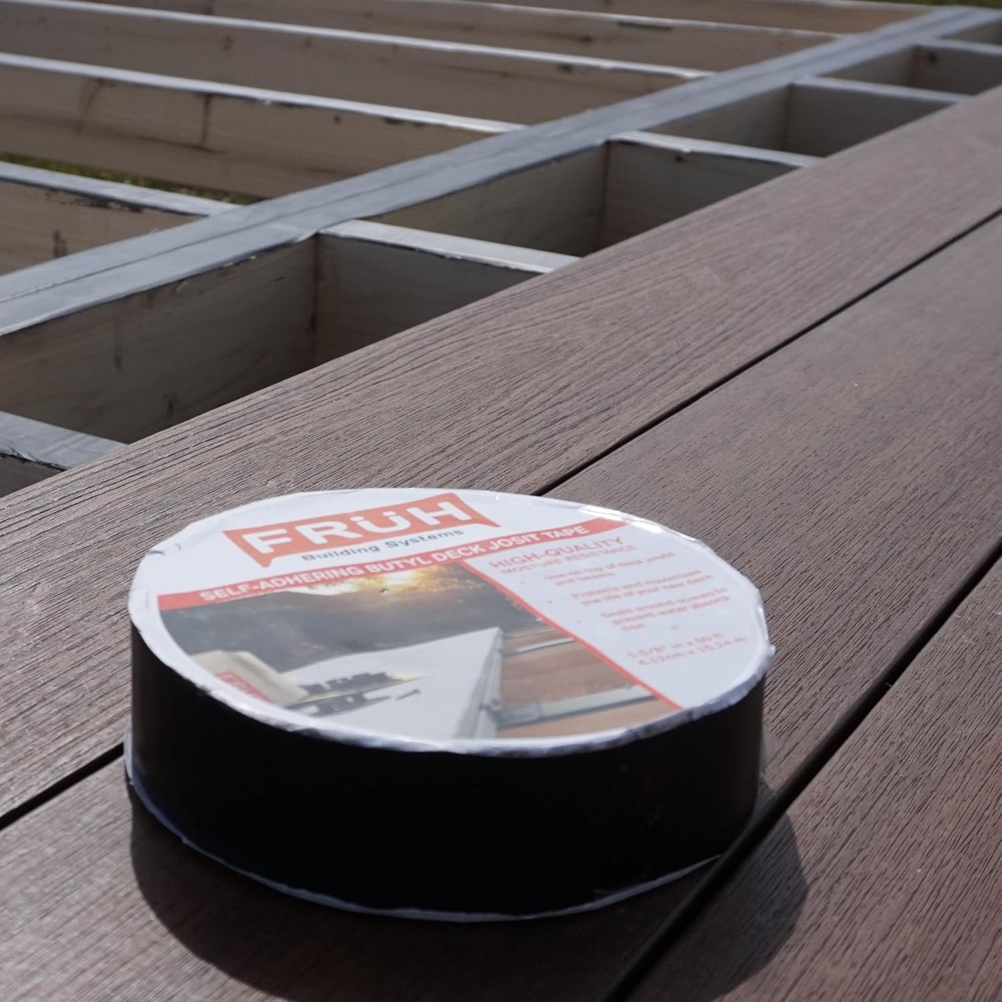 Cinta butilo para viguetas 1-5/8" x50ft autoadhesiva