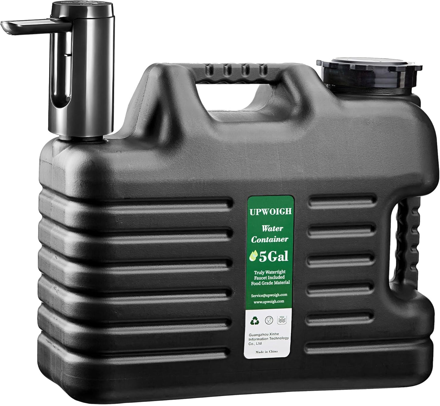 Jarra agua 5gal bomba tactil sin fugas grifo negro