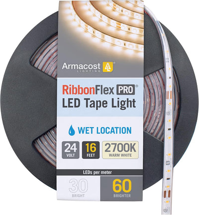 Cinta luz blanca cálida 2700K 60LED/m 16.4pies 24V