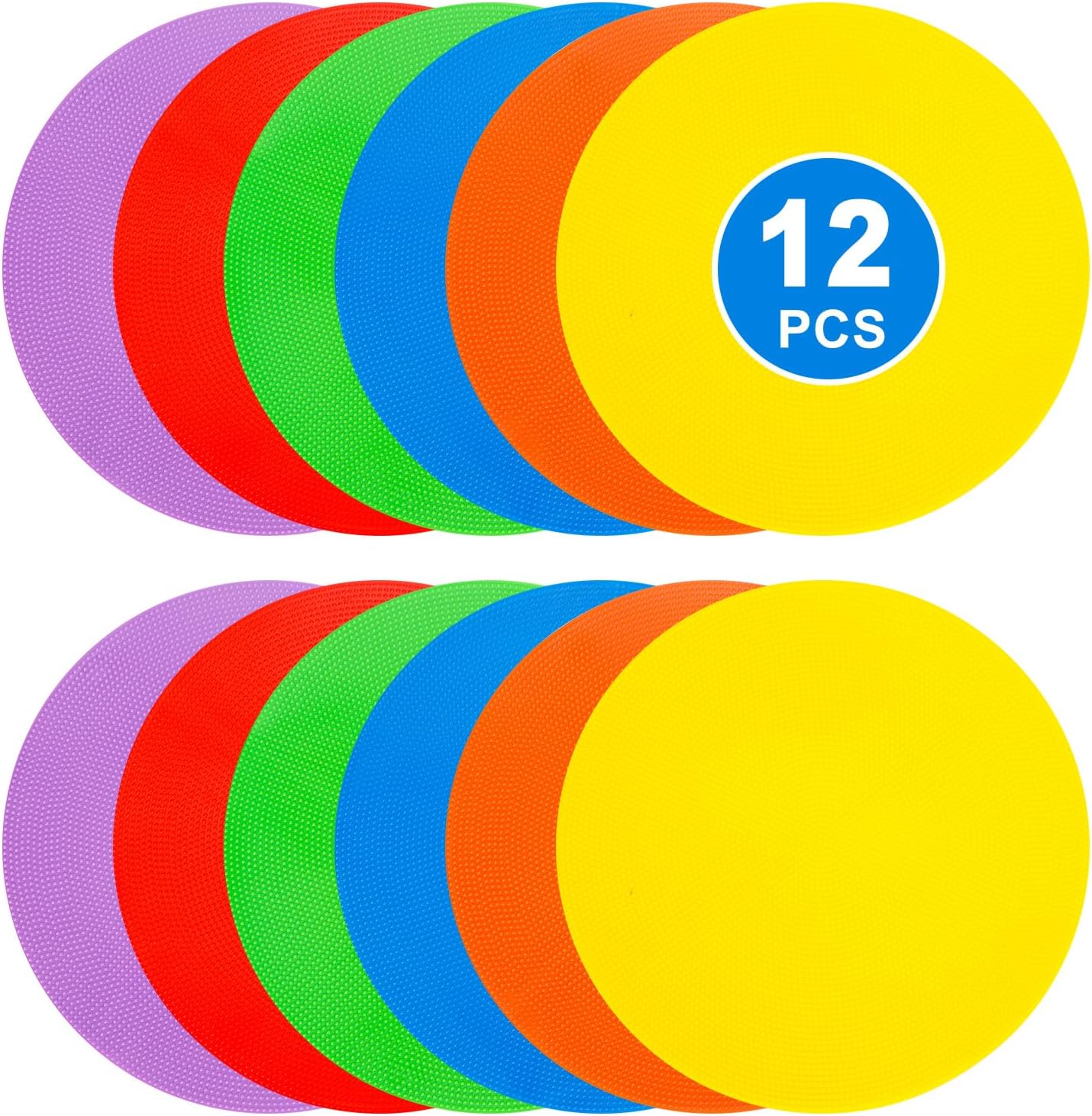 Conos 9" para entrenamiento deportivo antiderrap