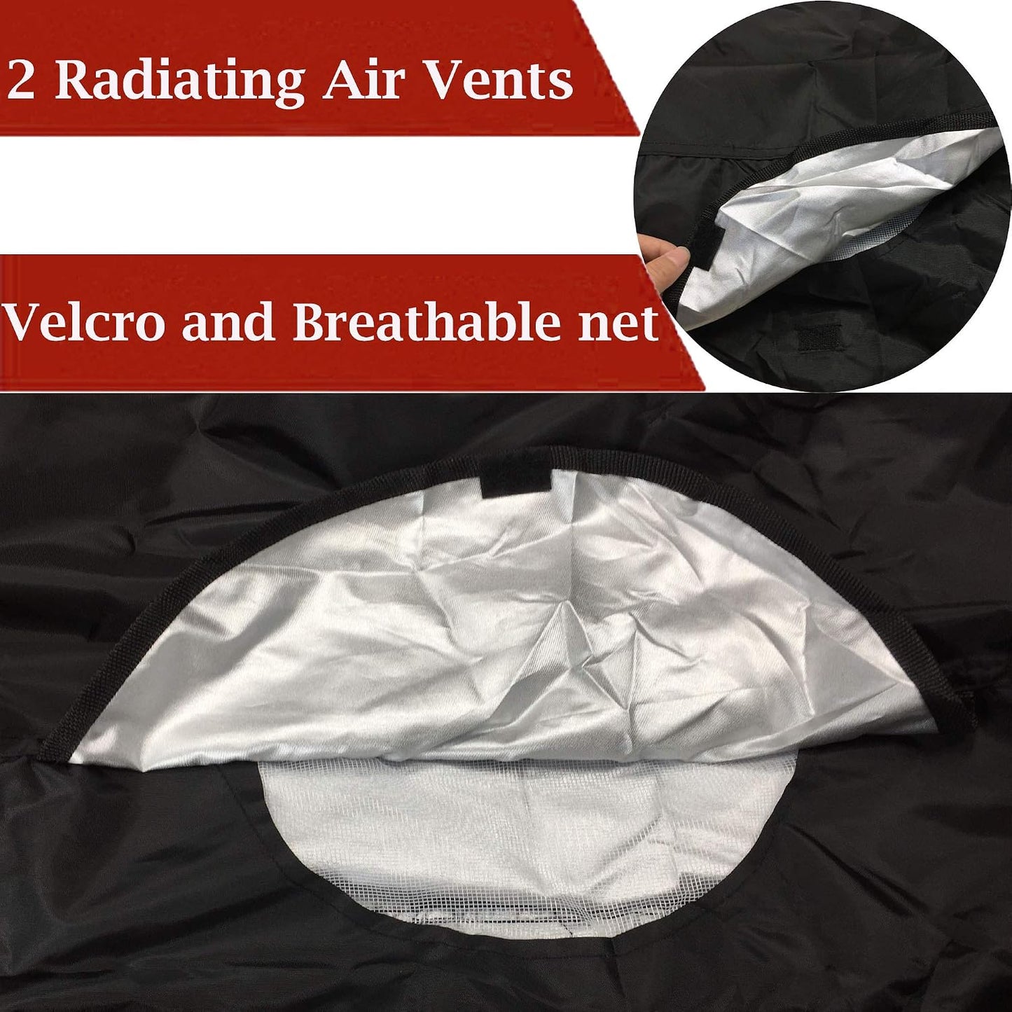 Funda impermeable UTV tela Oxford 420D para 4-6 asientos
