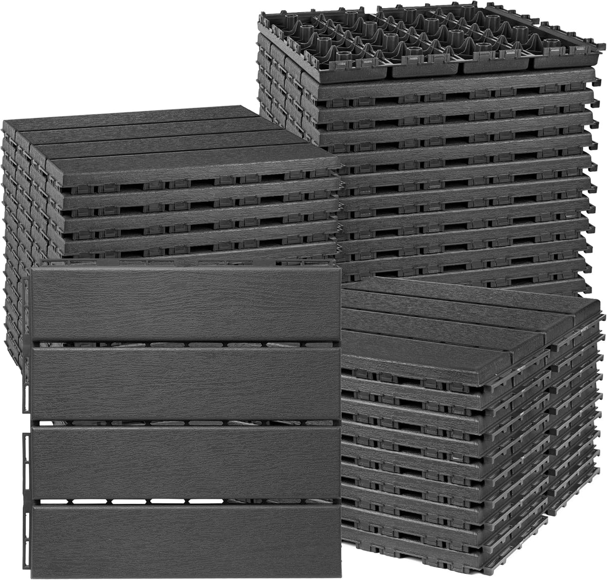 Azulejos plástico 12x12pulg pack 36 impermeables