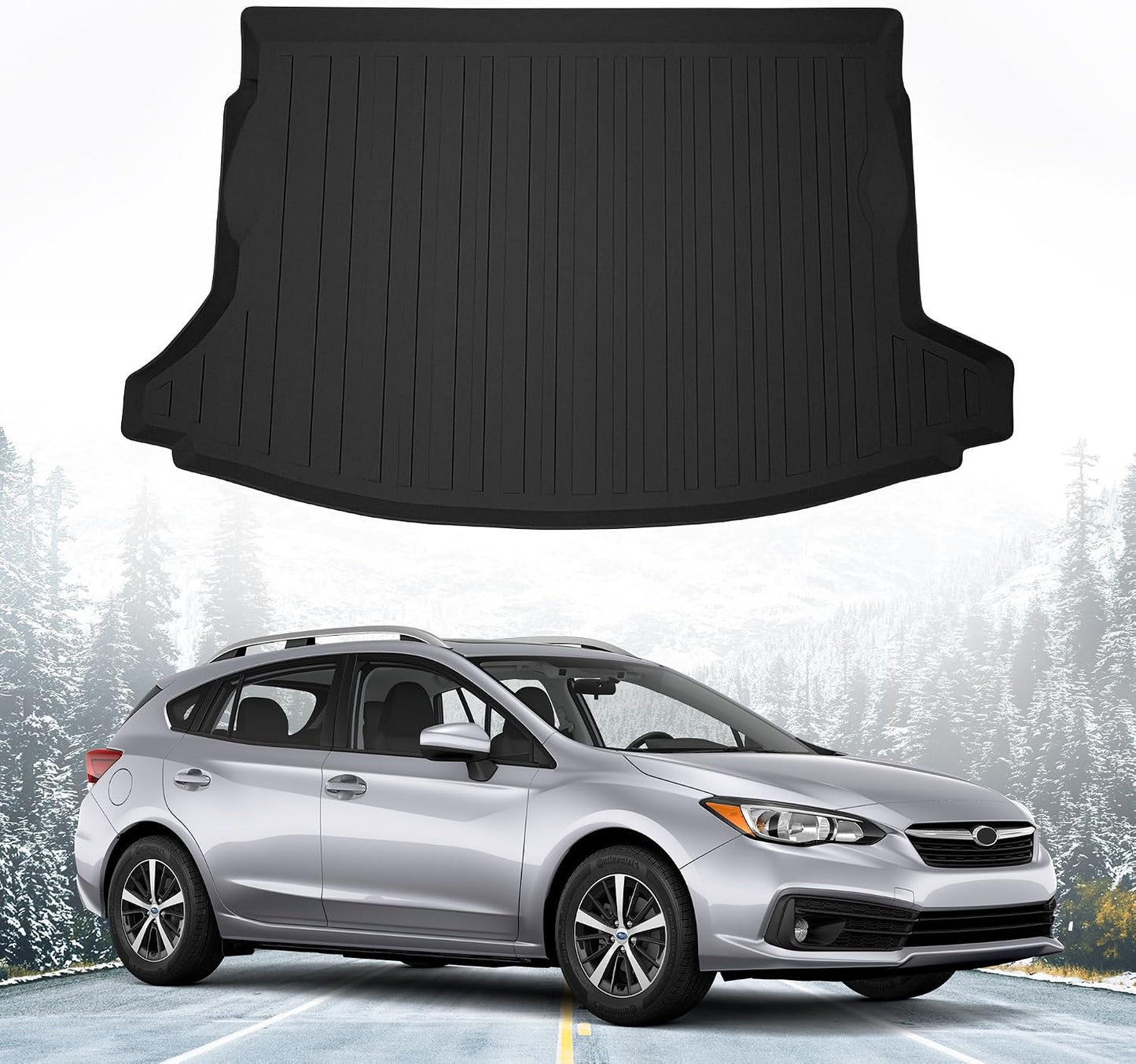 Forro carga Subaru Impreza 17-23 negro