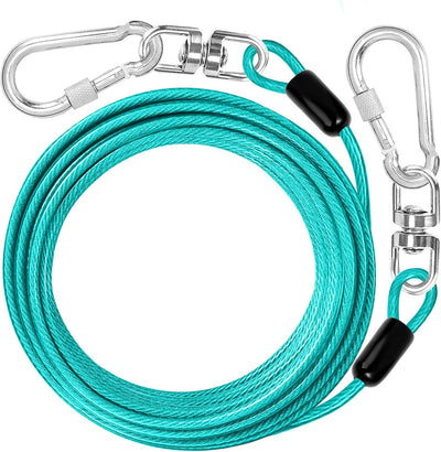 Correa de perro de 10ft resistente para patio perros hasta 500lb