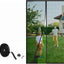 Puerta mosquitera magnética 72x80pulg malla transparente