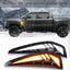 2 Pzas Luces LED Capó Ámbar/Blanca comp Dodge RAM TRX