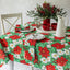 Mantel flor de pascua 60x144pulg rectangular