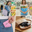 4 Pzas Bolsas Compras Reutilizables Plegables 50lb Impermeables