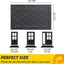 Alfombra puerta antiderrap lavable perros 20x32"