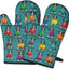 Guantes de horno resistentes al calor para cocinar y asar