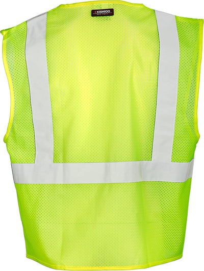 Chaleco seguridad visibilidad alta malla