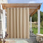 Cortina exterior impermeable inox divisor