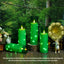 Velas LED sin llama con cuerda estrella 7 pzas control remoto