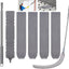 Plumero extensible 4 paños microfibra para electrodomésticos