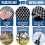 Rollo malla plástica para aves 15.7" x20ft hexagonal