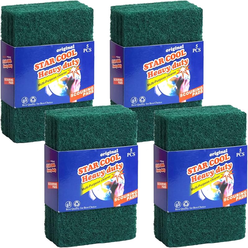 Esponja doble cara para lavar platos cocina fregadero 20uds