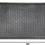 Felpudo goma antiderrap 35x60pulg color negro