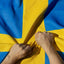 Bandera Suecia 3x5ft 3 capas resistente arrugas