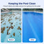 Cubierta solar piscina 12x24ft 16mil con burbujas