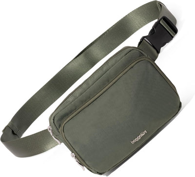 Bolso cinturón moderno 5x8 con soporte RFID resistente agua