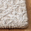 Alfombra área lana viscosa 3x5ft color beige