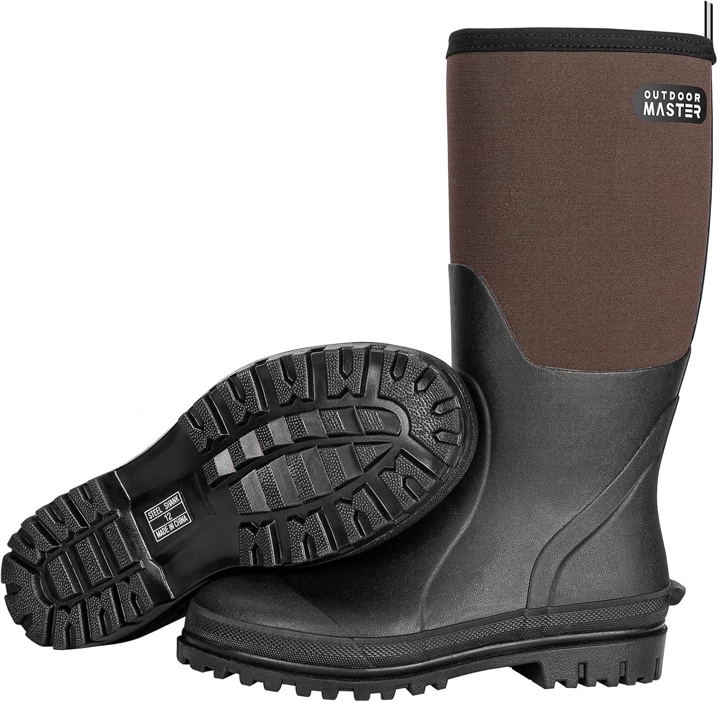 Botas de neopreno impermeables antideslizantes para hombres