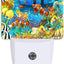 Luz Nocturna Led Peces Sensor Amanecer