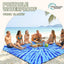 Manta playa impermeable plegable XL para picnic y viaje