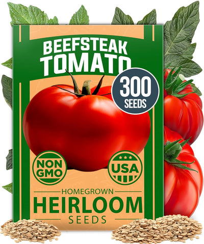 Semillas tomate Beefsteak 300+ sin OMG alta germinación