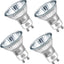 Bombillas halógenas GU10 50W 120V NP5 blanco cálido 2800K pack 4