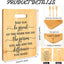 Set 4 regalos cristianos mujer tabla cortar inspiradora