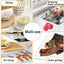 Juego 2 estantes acero inox 10x15pulg para hornear y refrigerar