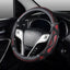 Funda volante 3D antiderrap 14.5-15" rojo/negro