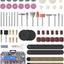 Kit 227 Pzas Accesorios Herramientas Rotativas 1/8pulg