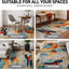 Alfombra abstracta sin pelusa sala dormitorio comedor