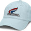Sombrero béisbol ajustable logotipo retro rojo blanco azul