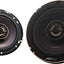 Altavoces auto 6.5" 2 vías 320W cono woofer tweeter