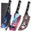 Set 3 Cuchillos Carnicero Forjados a Mano Picador Huesos
