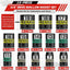 Set llaves vaso impacto 13 pzas 3/8" enchufes