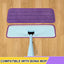 3 Pzas Almohadillas Microfibra 16.5pulg para Mopa Bona Morado