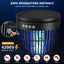 Exterminador solar mosquitos inalámbrico 4200V trampa recargable