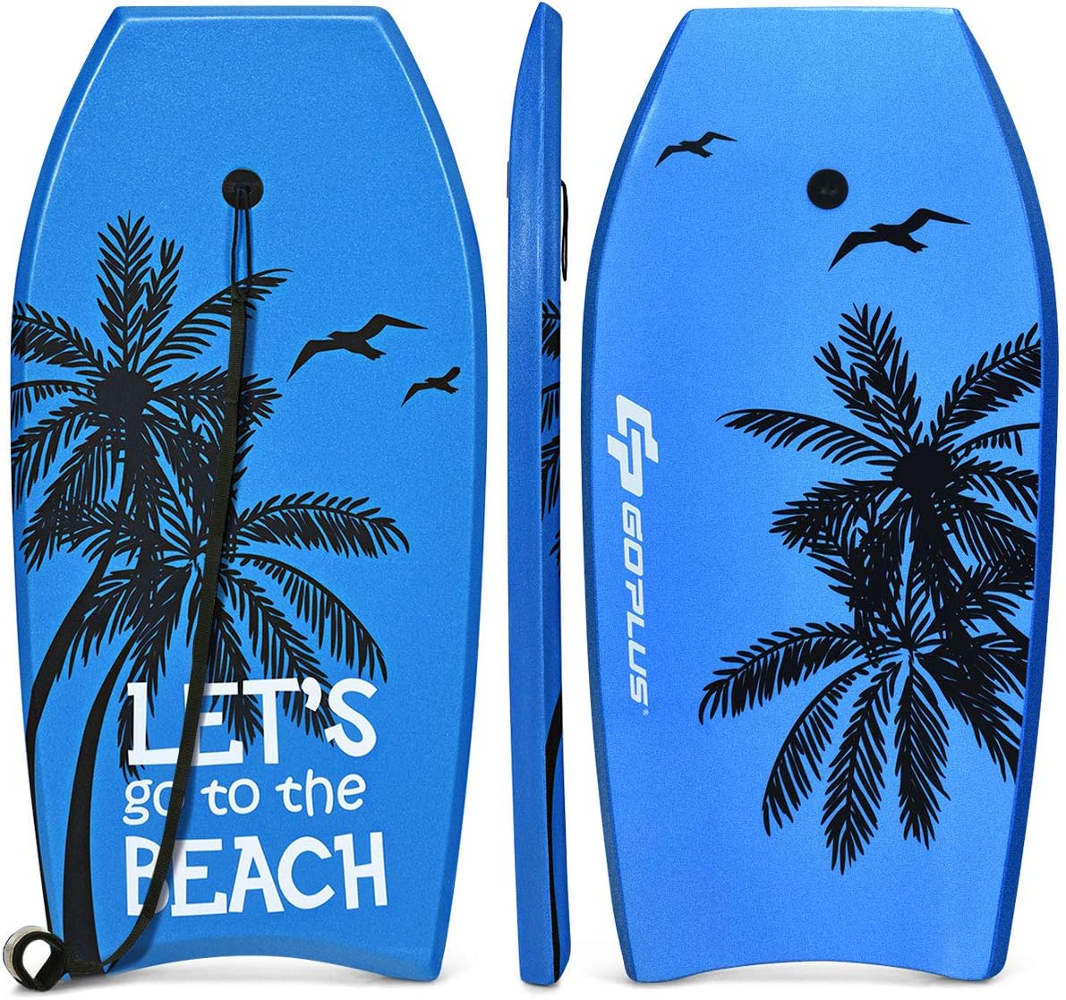 Tabla bodyboard ligera EPS XPE 41/37/33pulg niños y adultos