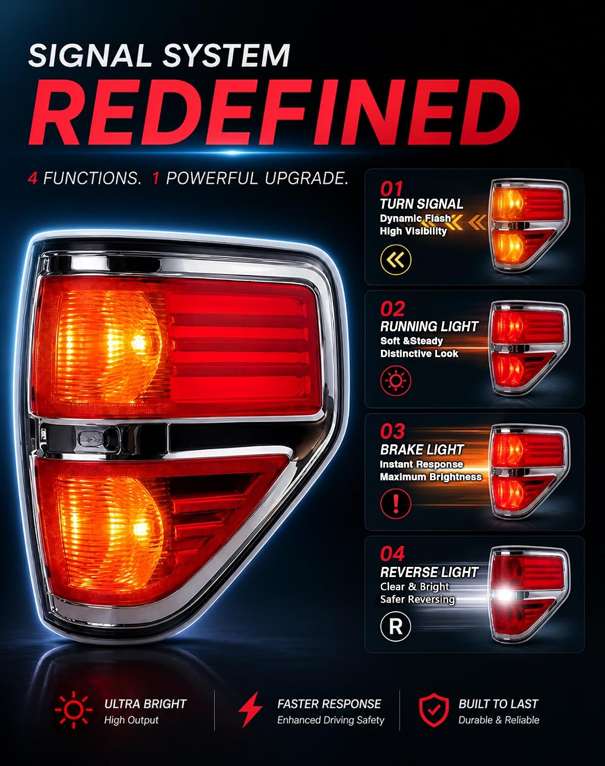 Ensamble luces traseras Ford F150 F-