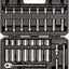 Set llaves vaso trinquete 34 pzas 1/4-1pulg