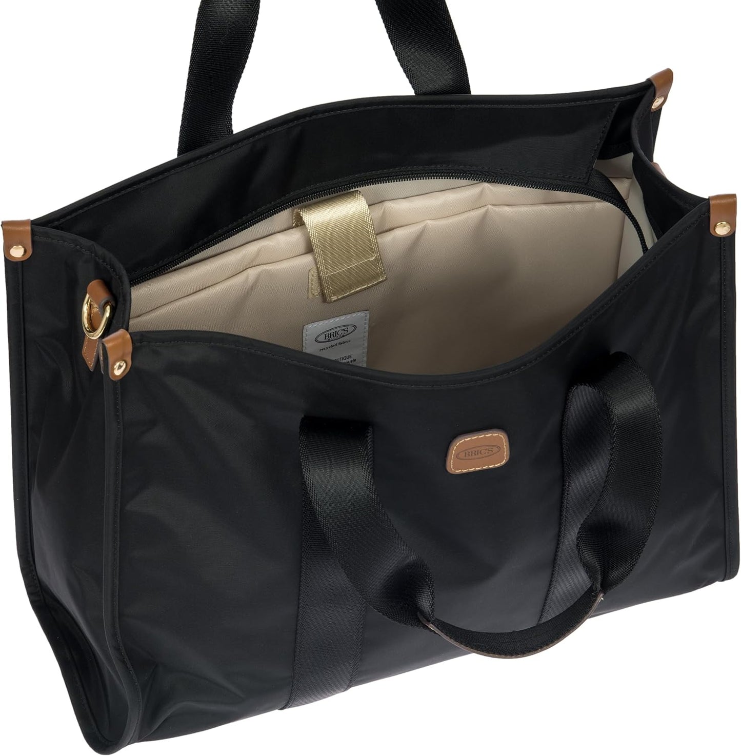 Bolsa compras mediana impermeable con bolsillo laptop