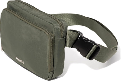 Bolso cinturón moderno 5x8 con soporte RFID resistente agua