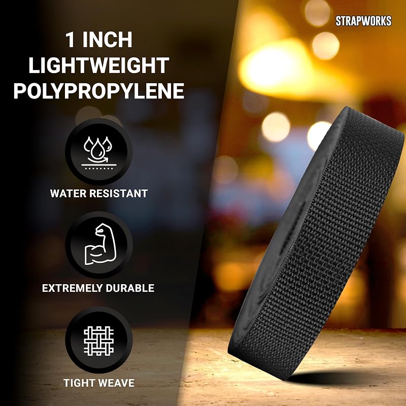 Correa polipropileno ligera 1pulg 10-50 yardas